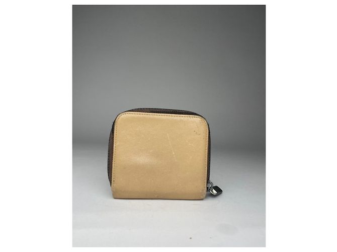 Miu Miu Beige Leather Wallet - view 2