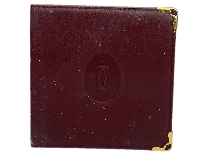 Cartier Bordeaux Lackleder Tasche - Ansicht 2