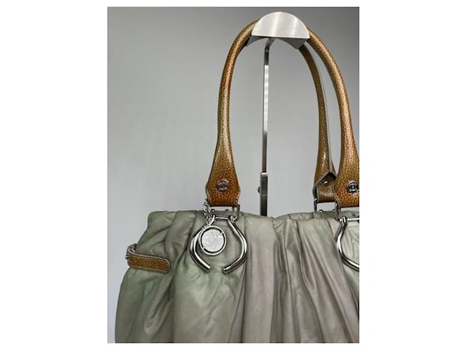 Céline Celine Other Polyester-Handtasche Braun - Ansicht 5