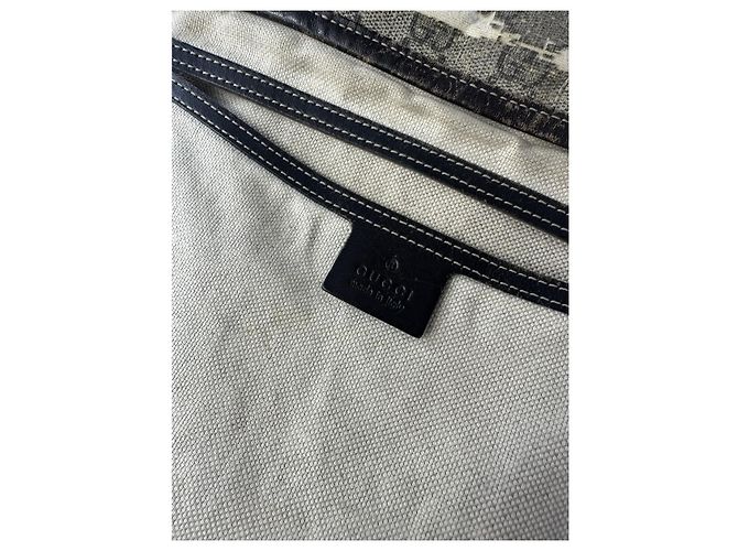 Gucci Ophidia graue Lederhandtasche - Ansicht 3