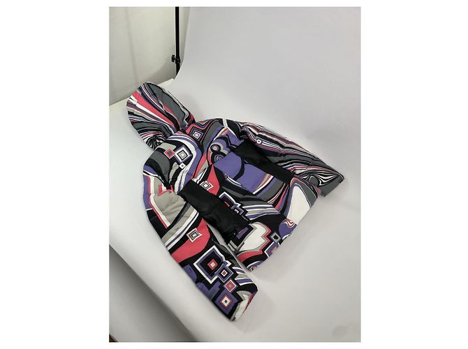Emilio Pucci mehrfarbige Lederjacke Mehrfarben - Ansicht 5