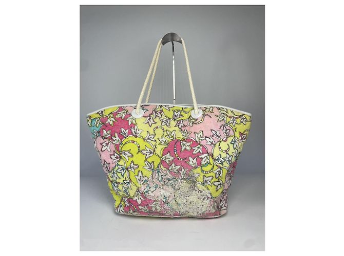 Emilio Pucci mehrfarbige Lederhandtasche Mehrfarben - Ansicht 4