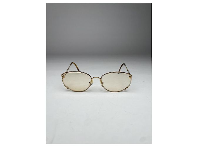 Gafas de sol de metal dorado Dior - vista 4