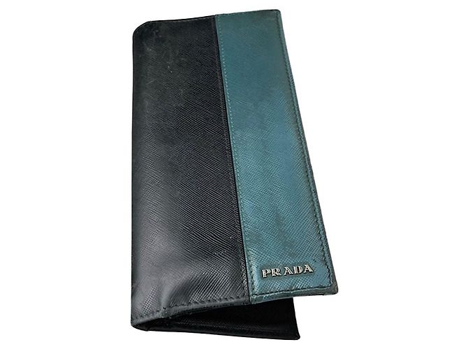 Prada schwarze Lederhandtasche - Ansicht 2