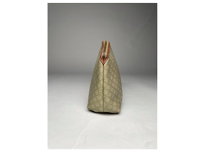 Céline Cartera de cuero beige Celine Triomphe - vista 4