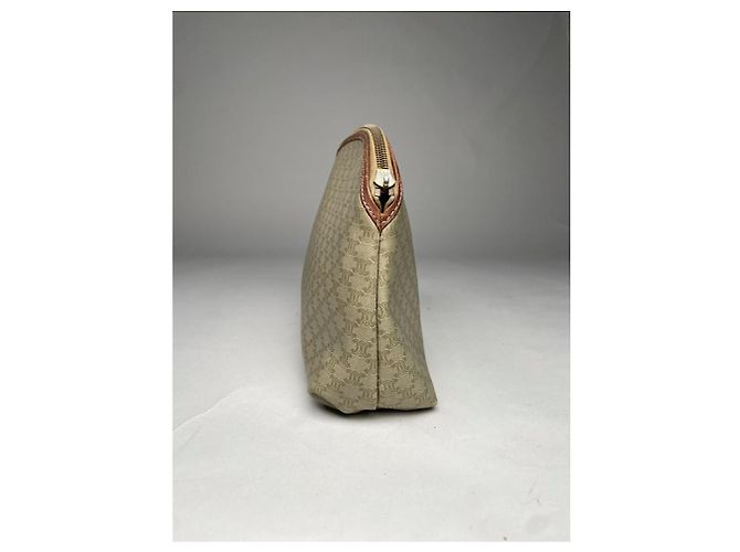 Céline Cartera de cuero beige Celine Triomphe - vista 5
