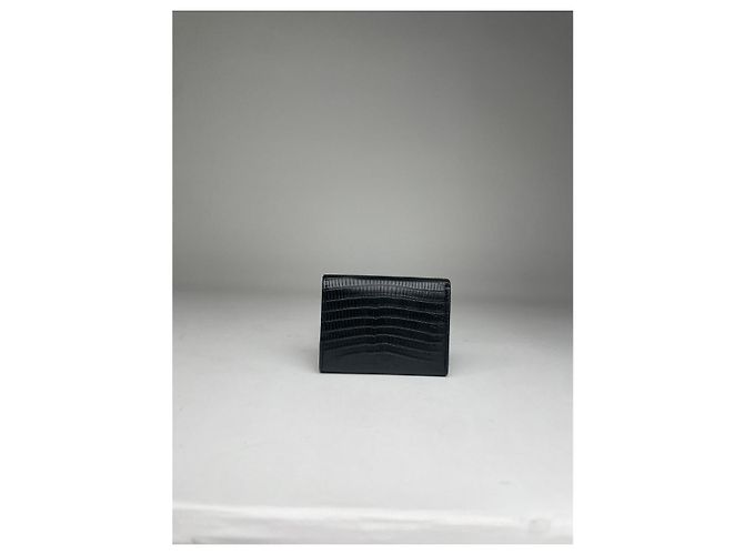 Autre Marque Borsa in pelle nera non firmata Nero - vista 2