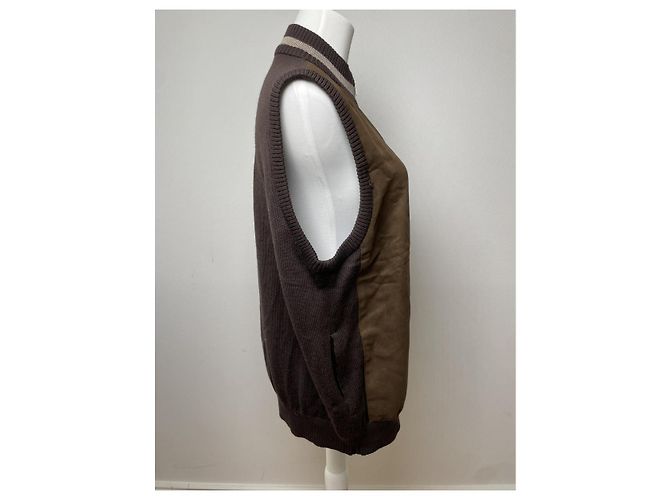 Chaqueta de cuero marrón Givenchy Castaño - vista 2