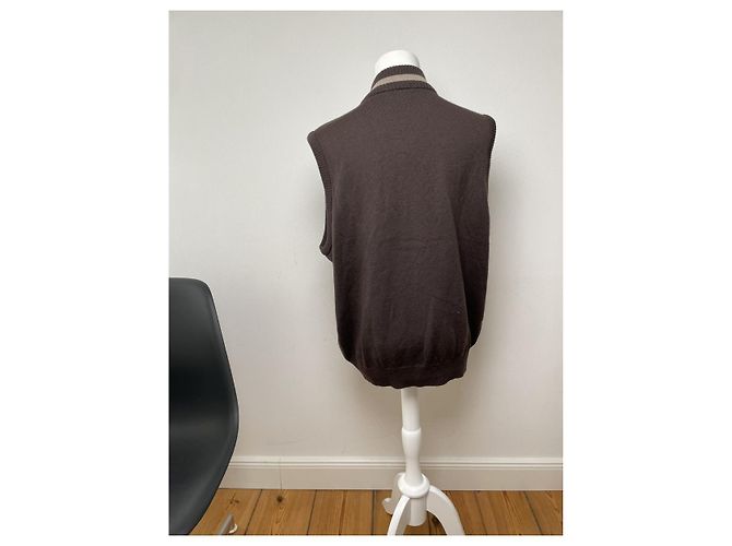 Chaqueta de cuero marrón Givenchy Castaño - vista 3