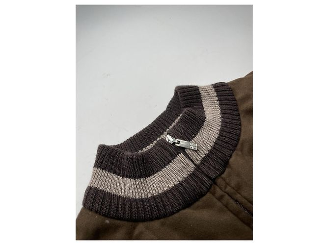 Chaqueta de cuero marrón Givenchy Castaño - vista 5