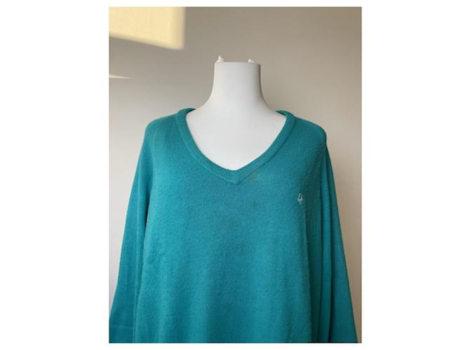 Dior Türkise Wollstrickwaren & Sweatshirt - Ansicht 2