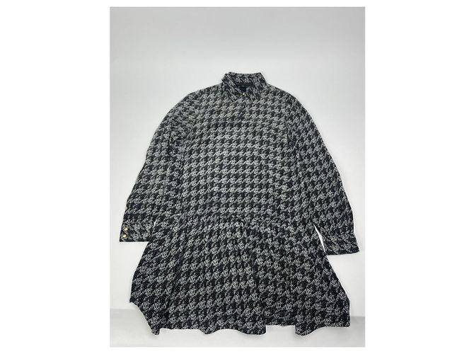 Abrigo de seda negro de Marc by Marc Jacobs - vista 2