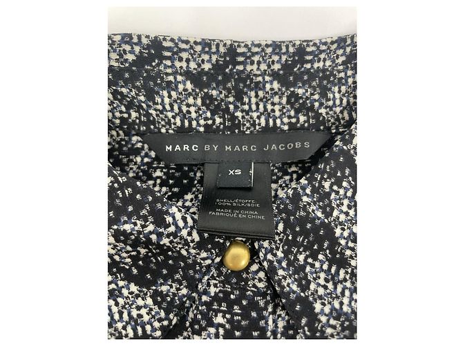Abrigo de seda negro de Marc by Marc Jacobs - vista 5