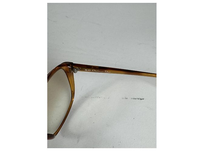 Occhiali da sole in plastica arancione Dior - vista 2