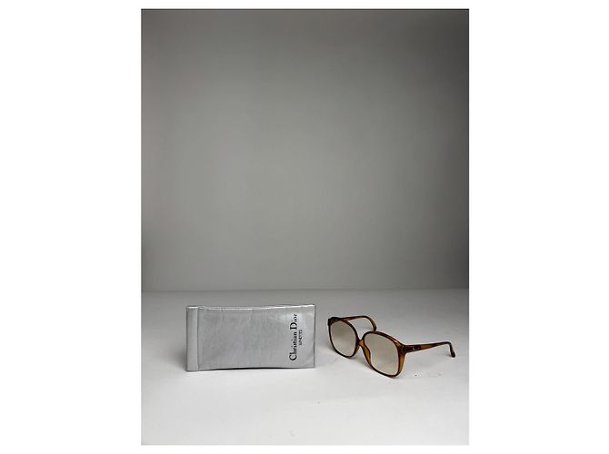 Occhiali da sole in plastica arancione Dior - vista 5