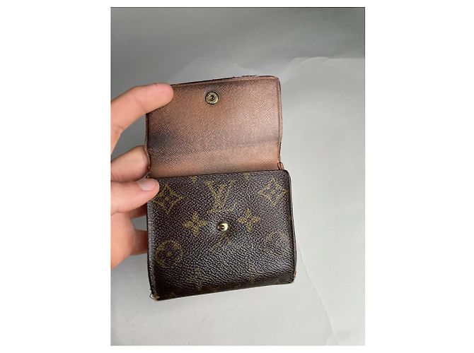 Billetera de cuero marrón Koala de Louis Vuitton Castaño - vista 4