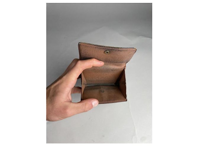 Billetera de cuero marrón Koala de Louis Vuitton Castaño - vista 5
