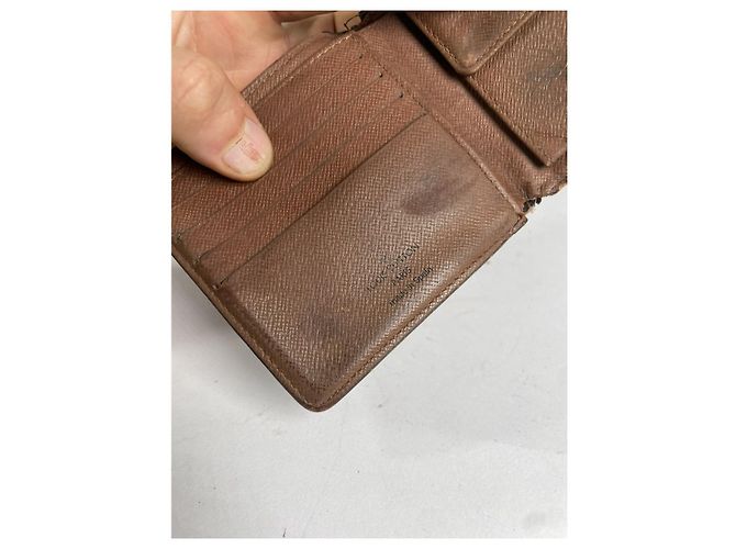 Borsa in pelle marrone Louis Vuitton - vista 5