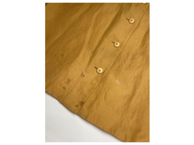 Chaqueta de algodón amarilla Dior Amarillo - vista 5