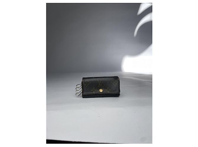 Borsa in pelle marrone Louis Vuitton Lockme - vista 2