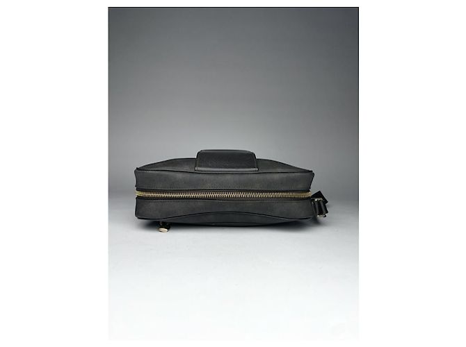 Borsa in pelle nera Alfred Dunhill Nero - vista 2