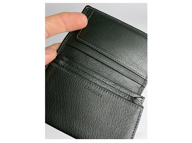 Autre Marque Bolsos de cuero negro sin firmar - vista 4