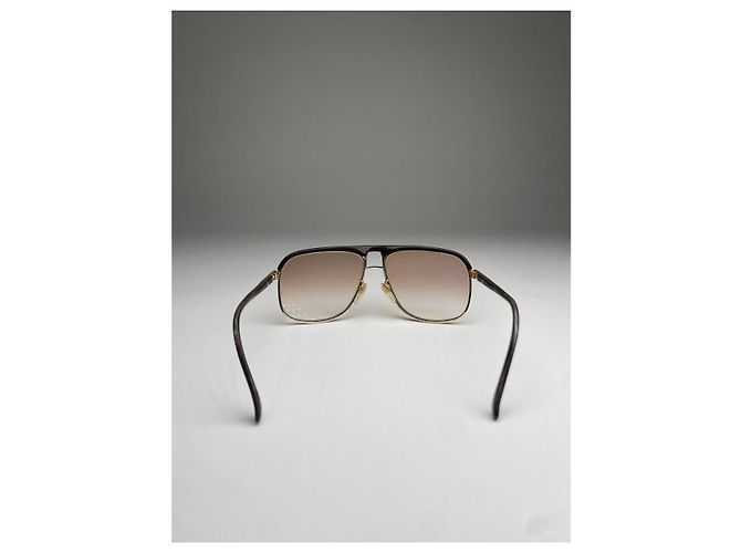 Gafas de sol de metal negro Balenciaga - vista 5