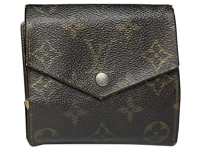Cartera de cuero marrón Koala de Louis Vuitton Castaño - vista 2