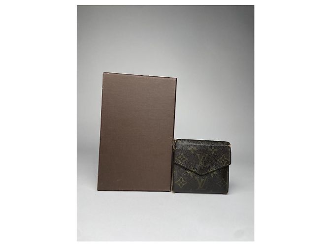 Cartera de cuero marrón Koala de Louis Vuitton Castaño - vista 3