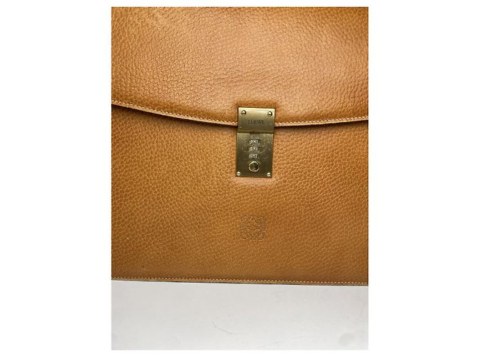 Loewe orange Leder Tasche - Ansicht 3