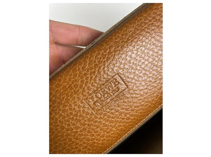 Loewe orange Leder Tasche - Ansicht 5