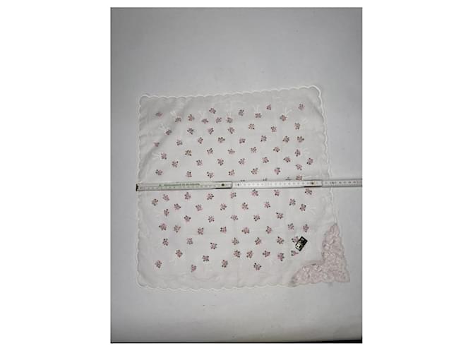 Céline Fazzoletto di seta bianca Celine Bianco - vista 3