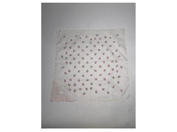 Céline Fazzoletto di seta bianca Celine Bianco - vista 4