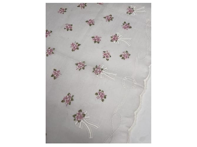 Céline Fazzoletto di seta bianca Celine Bianco - vista 5