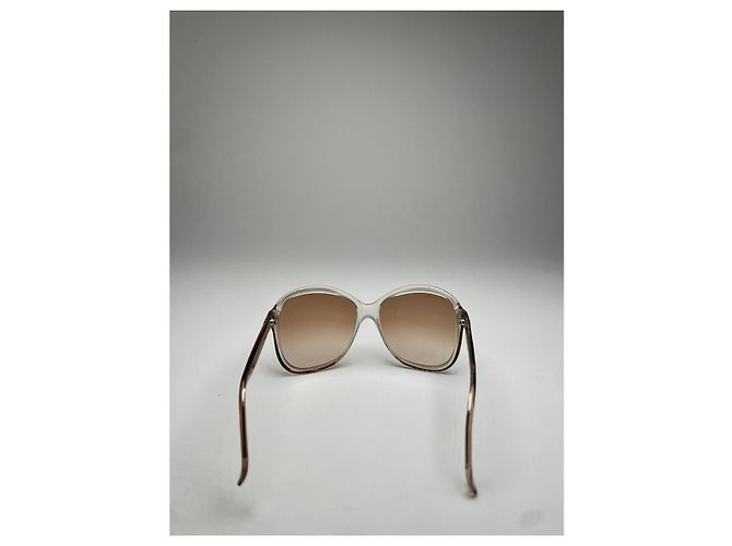 Gafas de sol de plástico marrón Lanvin Castaño - vista 3