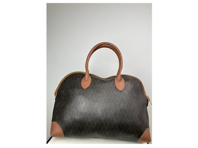 Borsa a mano in pelle nera Dior Nero - vista 2