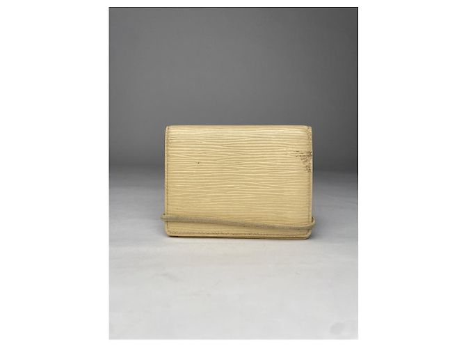 Borsa in pelle ecru Louis Vuitton Crudo - vista 2