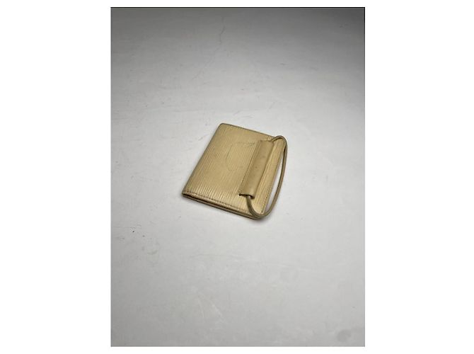 Borsa in pelle ecru Louis Vuitton Crudo - vista 5