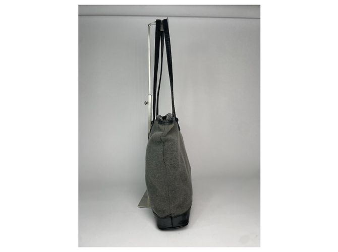 Borsa a mano in pelle nera Loewe Amazona Nero - vista 4