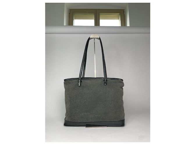 Borsa a mano in pelle nera Loewe Amazona Nero - vista 5