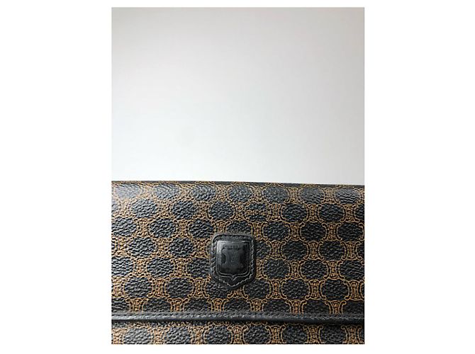 Céline Celine Brown Anderes Seidentuch Braun - Ansicht 4