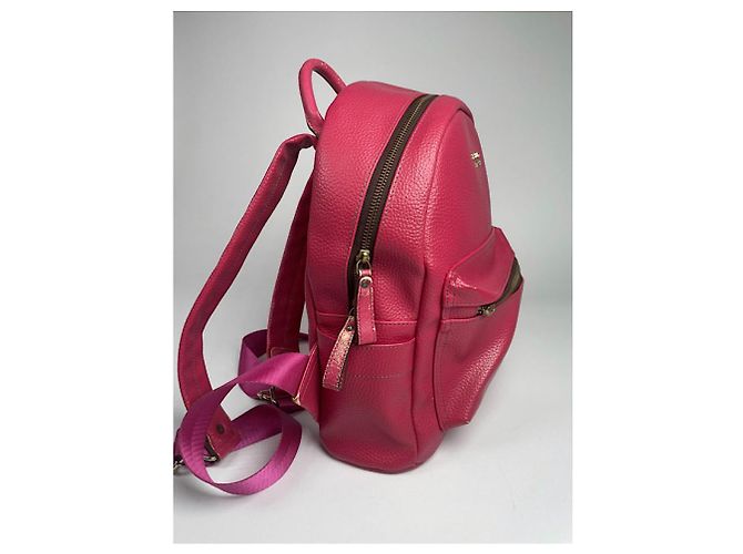 Autre Marque Samantha Thavasa rosa Leder Rucksack Pink - Ansicht 4