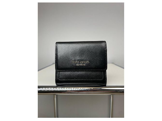 Kate Spade Black Leather Wallet - view 3
