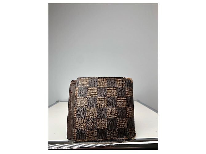 Borsa in pelle marrone Louis Vuitton - vista 4