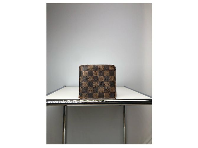 Borsa in pelle marrone Louis Vuitton - vista 5