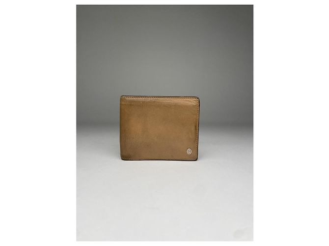 Borsa in pelle beige Cartier - vista 2