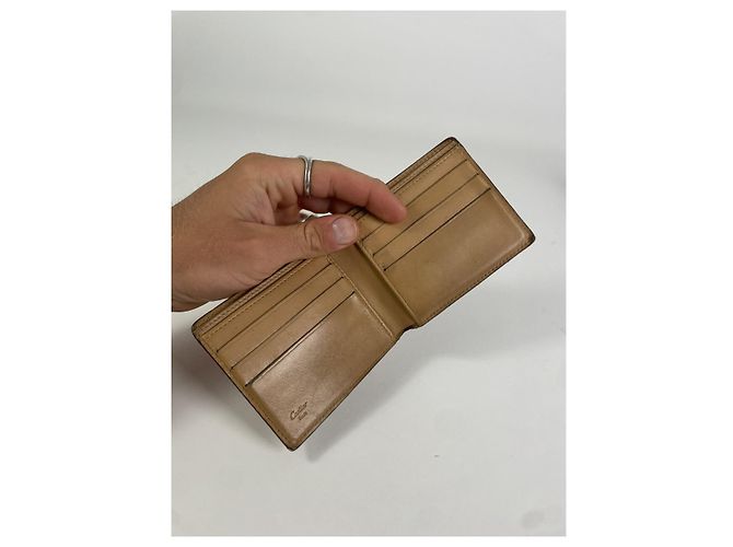 Borsa in pelle beige Cartier - vista 4