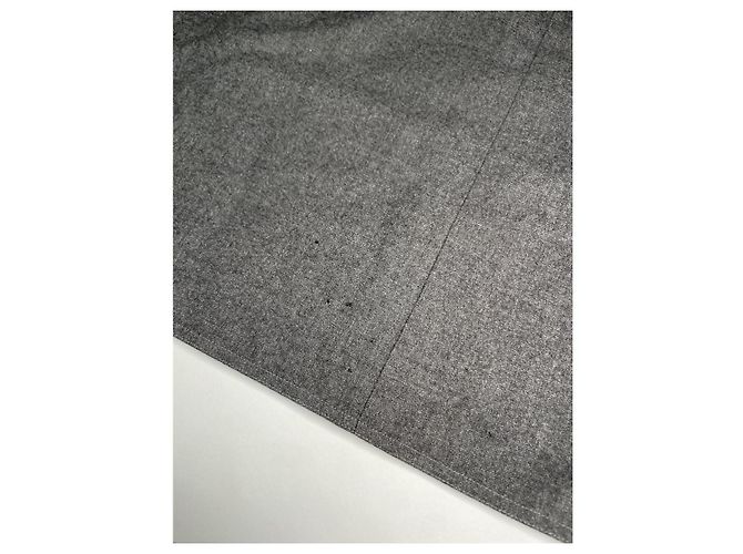 Timeless Falda de lana gris de Chanel - vista 3