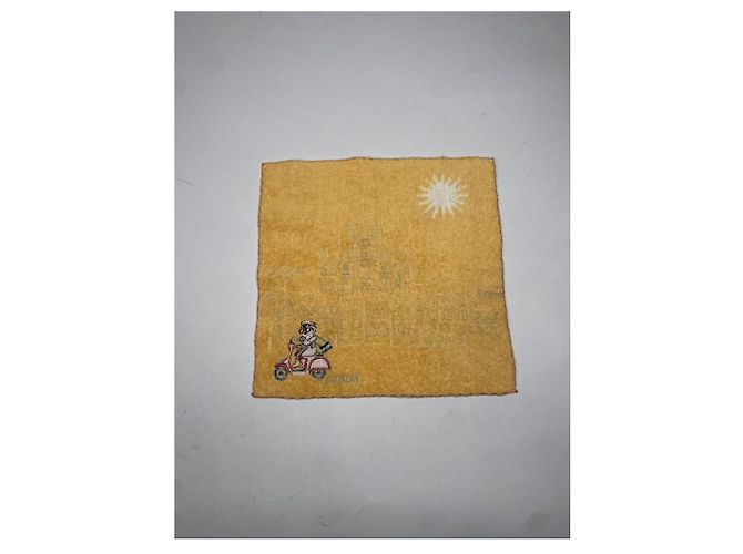 Sciarpa in cotone beige Furla - vista 4