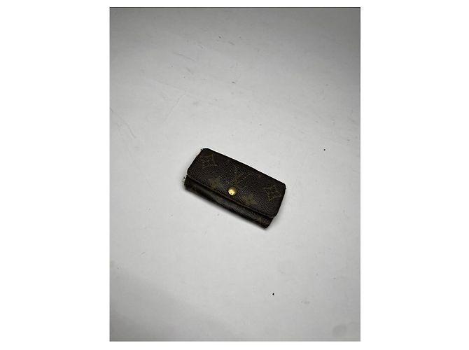 Borsa in pelle marrone Louis Vuitton Lockme - vista 5